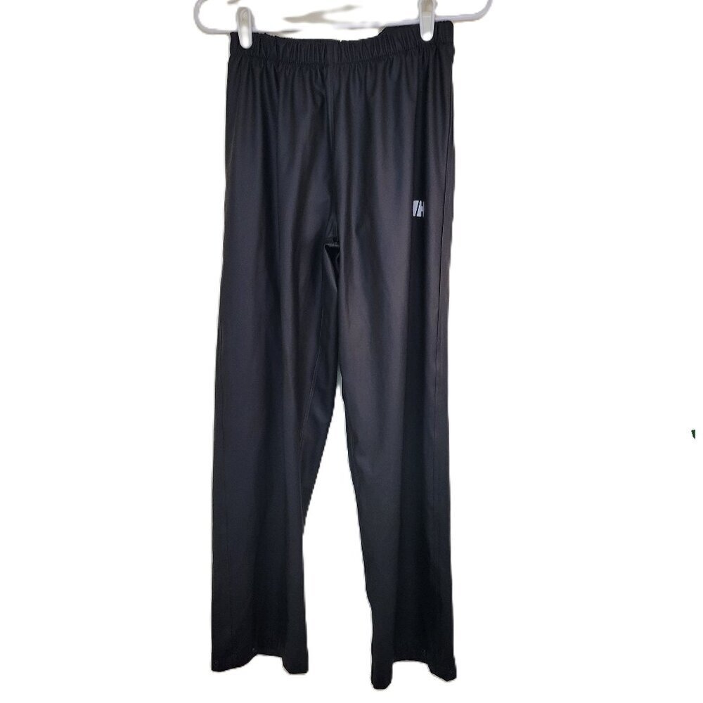Helly Hanson Black Rain Wind Pants Kids Unisex Size 14